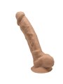 Silexd - Model 1 Realistic Penis Premium Silexpan Silicone Caramel 17.5 CM