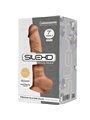 Silexd - Pene Realistico in Silicone con Ventosa 17,5 Cm Mulatto Mod 1
