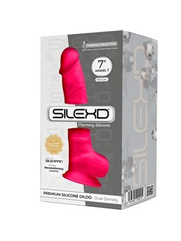 Silexd - Pene Realistico in Silicone con Ventosa 17,5 Cm Rosa Mod 1