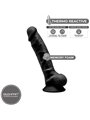 Silexd - Pene Realistico in Silicone con Ventosa 17,5 Cm Nero Mod 1