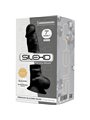 Silexd - Pene Realistico in Silicone con Ventosa 17,5 Cm Nero Mod 1