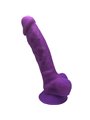 Silexd - Model 1 Realistic Penis Premium Silexpan Silicone Violet 17.5 CM