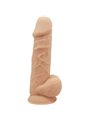 Silexd - Pene Realistico in Silicone con Ventosa 21,5 Cm Beige Mod 1