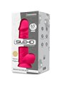 Silexd - Pene Realistico in Silicone con Ventosa 21,5 Cm Rosa Mod 1