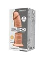 Silexd - Pene Realistico in Silicone con Ventosa 23 Cm Beige Mod 2