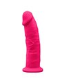 Silexd - Model 2 Realistic Penis Premium Silexpan Silicone Fuchsia 23 CM