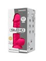 Silexd - Model 2 Realistic Penis Premium Silexpan Silicone Fuchsia 23 CM