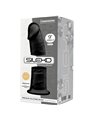 Silexd - Pene Realistico in Silicone con Ventosa 23 Cm Nero Mod 2