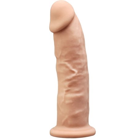 Silexd - Pene Realistico in Silicone con Ventosa 19 Cm Beige Mod 2