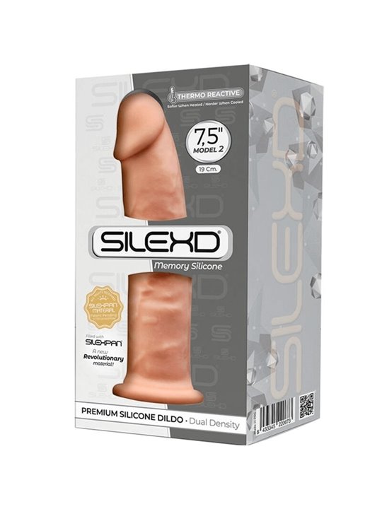 Silexd - Model 2 Realistic Penis Premium Silexpan Silicone 19 CM