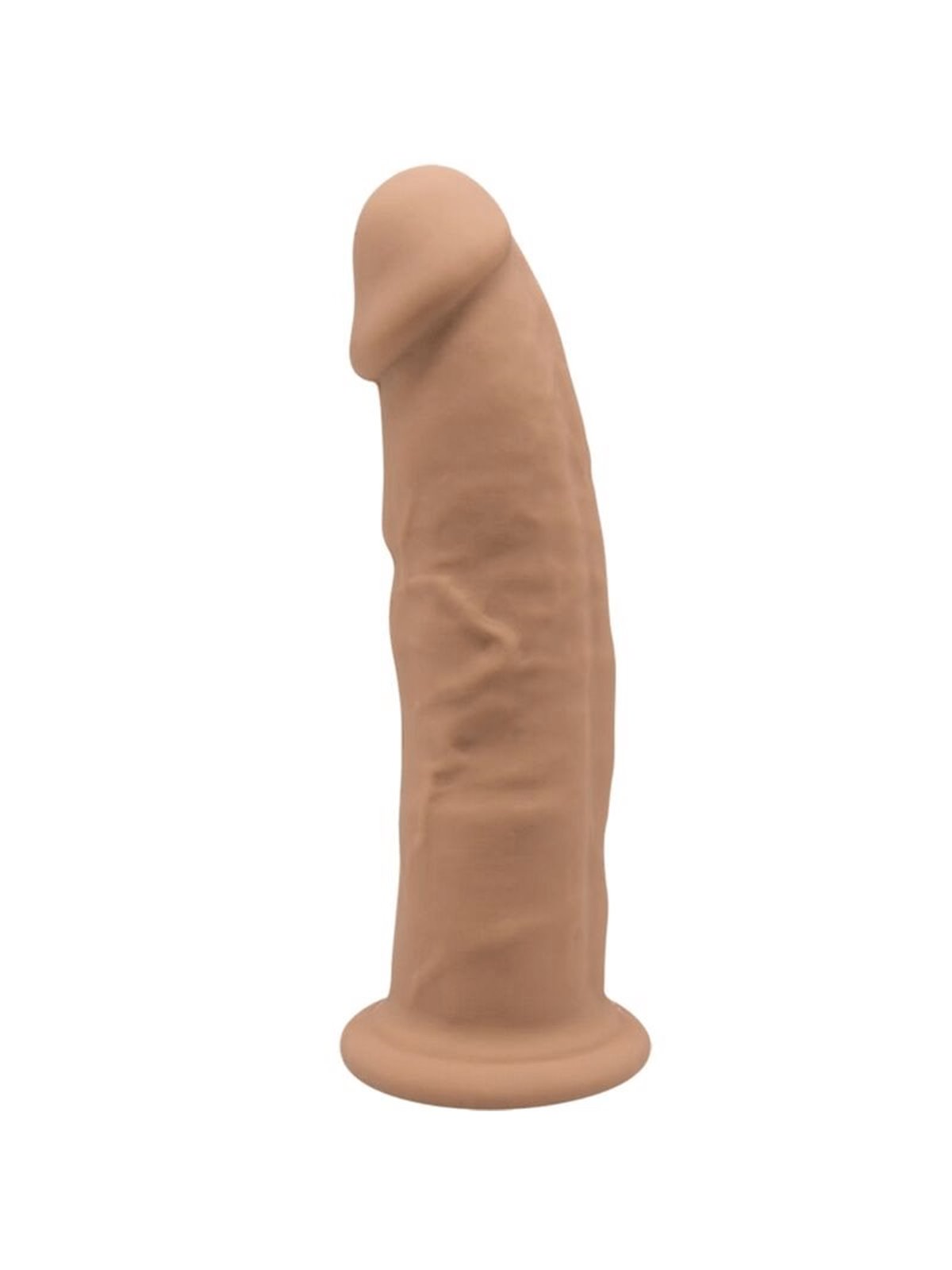 Silexd - Model 2 Realistic Penis Premium Silexpan Silicone Caramel 19 CM