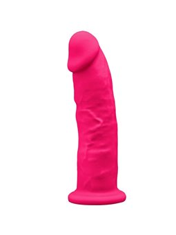 Silexd - Model 2 Realistic Penis Premium Silexpan Silicone Fuchsia 19 CM