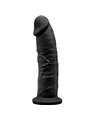 Silexd - Model 2 Realistic Penis Premium Silexpan Silicone Black 19 CM