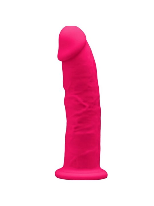 Silexd - Model 2 Realistic Penis Premium Silexpan Silicone Fuchsia 15 CM
