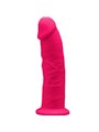 Silexd - Model 2 Realistic Penis Premium Silexpan Silicone Fuchsia 15 CM