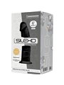 Silexd - Pene Realistico in Silicone con Ventosa 15 Cm Nero Mod 2