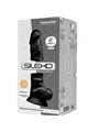 Silexd - Model 1 Realistic Penis Premium Silexpan Silicone Black 20 CM