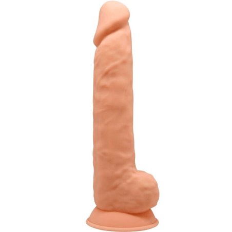 Silexd - Pene Realistico in Silicone con Ventosa 26,3 Cm Beige Mod 1