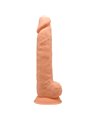 Silexd - Pene Realistico in Silicone con Ventosa 26,3 Cm Beige Mod 1