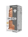 Silexd - Pene Realistico in Silicone con Ventosa 26,3 Cm Beige Mod 1