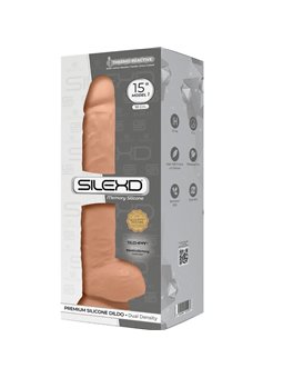 Silexd - Model 1 Realistic Penis Premium Silexpan Silicone 38 CM