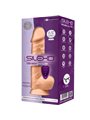 Silexd - Vibratore Realistico 21,8 Cm Beige con Telecomando Mod 1