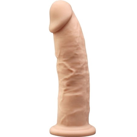 Silexd - Vibratore Realistico 17,5 Cm Beige con Telecomando Mod 1