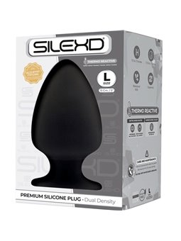 Silexd - Model 1 Anal Plug Premium Silexpan Silicone Premium Thermoreactive Size L