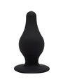 Silexd - Plug Anale con Ventosa Taglia XS Nero 6,4 Cm Mod 2