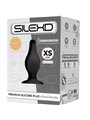Silexd - Plug Anale con Ventosa Taglia XS Nero 6,4 Cm Mod 2