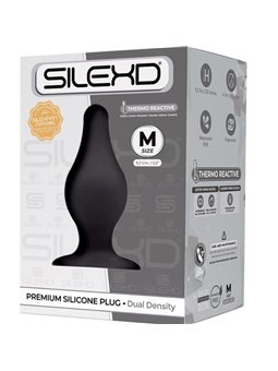 Silexd - Model 2 Anal Plug Premium Silexpan Silicone Premium Thermoreactive Size M