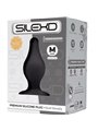 Silexd - Plug Anale con Ventosa Taglia M Nero 9,3 Cm Mod 2