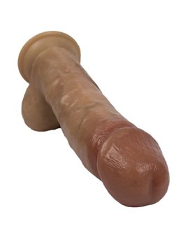 Silexd - Model 2Real Skin Super Realistic Penis Thermo Reactive 21 Cm Premium Silexpan Brown