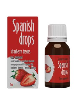 Cobeco - Spanish Drops Gocce Erotiche Aroma Fragola 15 ML