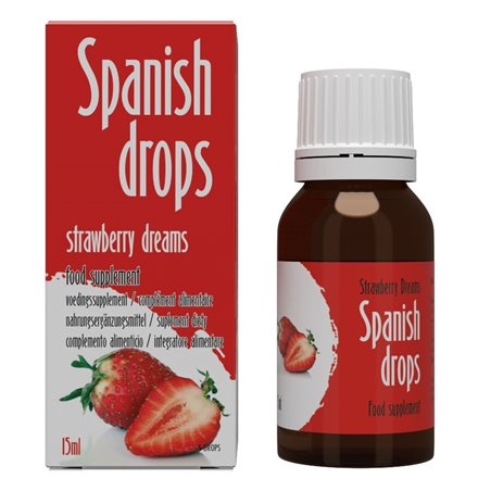 Cobeco - Spanish Drops Gocce Erotiche Aroma Fragola 15 ML