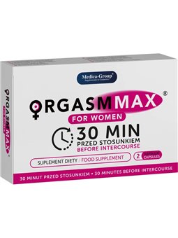 Medica Group Orgasm Max - Stimolante per le Parti Intime Femminili 2 Cp