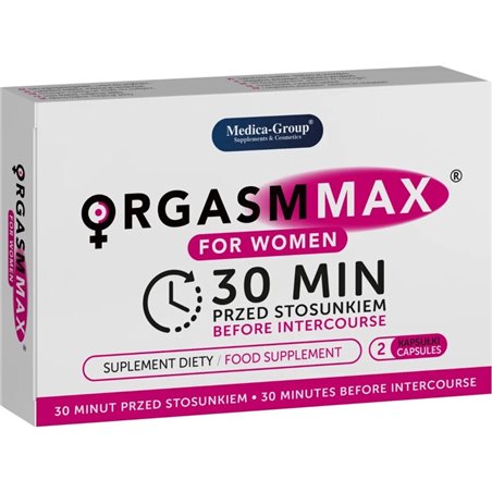 Medica Group Orgasm Max - Female Intimate Stimulant 2 Capsules