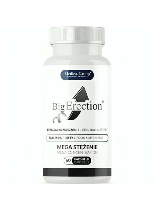 Medica Group Big Erection - Integratore per Aumentare l'Erezione 60 Cp