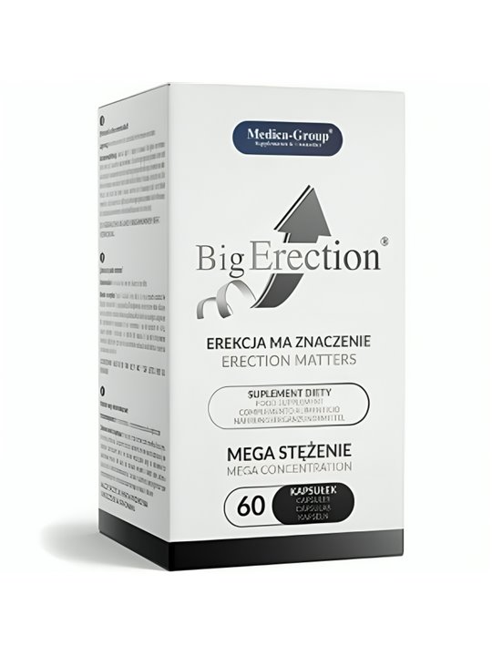 Medica Group Big Erection - Supplement for Increasing Erection 60 Capsules
