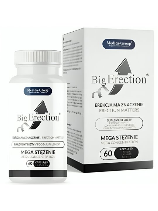 Medica Group Big Erection - Supplement for Increasing Erection 60 Capsules
