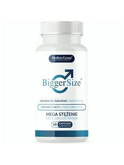 Medica Group BiggerSize - Penis Enlargement Supplement 60 Capsules