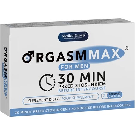 Medica Group Orgasm Max - Stimolante per le Parti Intime Maschili 2 Cp