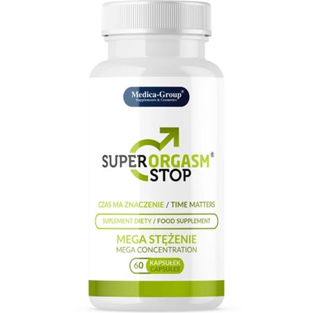 Medica Group Super Orgasm Stop - Ritardante per Uomini 60 Cp