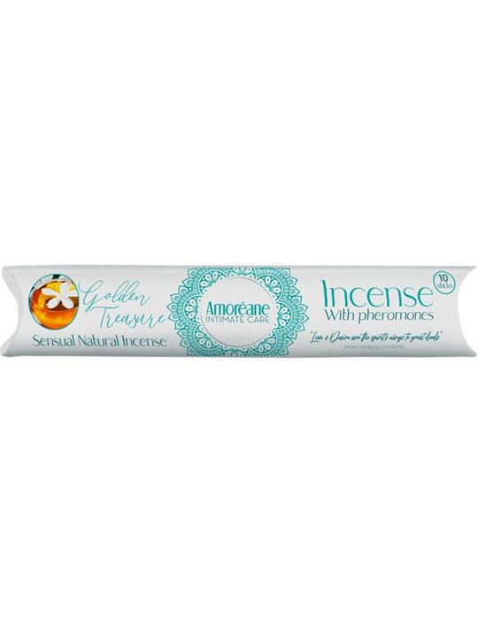 Amoreane Golden Treasure - Incense with Pheromones, Jasmine Scent