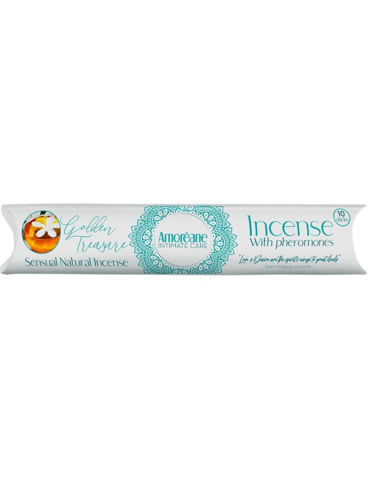 Amoreane Golden Treasure - Incense with Pheromones, Jasmine Scent