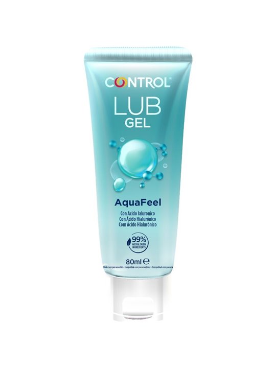 Control Aquafeel - Intimate Lubricant with Hyaluronic Acid 80 ml