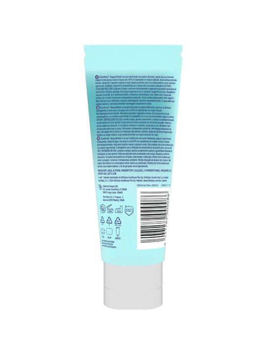 Control Aquafeel - Lubrificante Intimo con Acido Ialuronico 80 ML