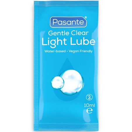 Pasante Gentle Clear Light - Water-Based Vaginal Lubricant 10 ml