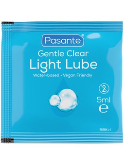 Pasante Gentle Clear Light - Lubrificante Vaginale Base Acqua 5 ML