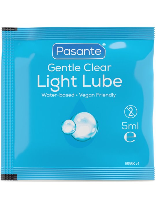 Pasante Gentle Clear Light - Lubrificante Vaginale Base Acqua 5 ML